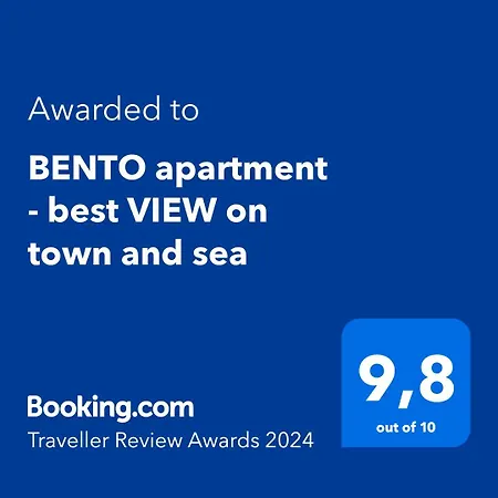 Bento - View On Town And Sea Appartamento *
