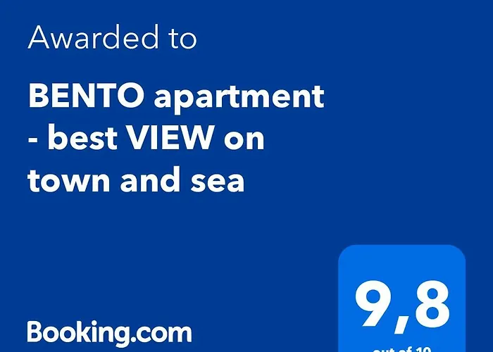 Bento - View On Town And Sea Apartman *